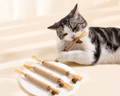 Varilla de Matatabi para Gatos | Palito Mordedor Natural Limpiador Dental y Juguete Interactivo