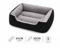 Cama para Gatos Pequeños de Felpa Suave | Cama Antiestrés Lavable y Cómoda