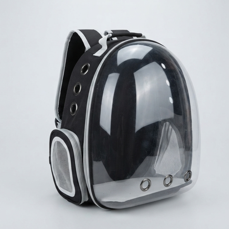 Mochila Transparente para Gatos - Transportín con Ventana